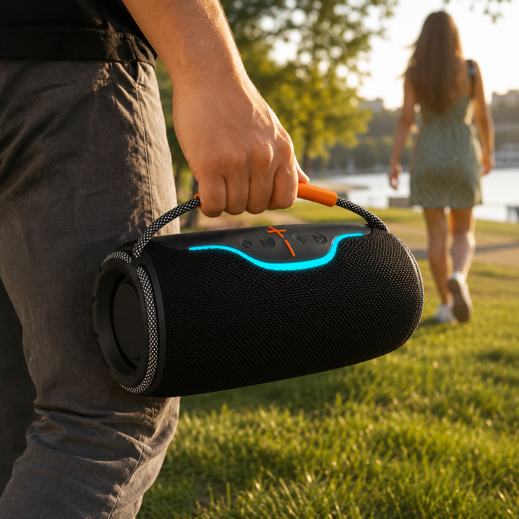 Gadpro Max Bluetooth Speaker JC-660 | 16W Portable Wireless Speaker with Bluetooth 5.4 & Hands-Free Calling