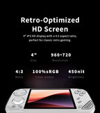 Miniloong Pocket Portable Retro Gaming Console