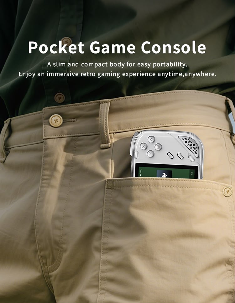 Miniloong Pocket Portable Retro Gaming Console