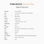 Mangmi Pocket Max Android Handheld Gaming Console